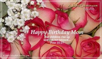 Happy BirtHDay Mom Ecard A Joyful Creation Greeting Cards