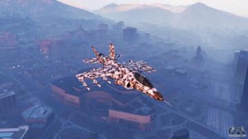 Hydra Black White Camouflage For Gta
