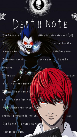 Death Note Aesthetic Wallpaper