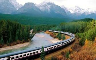 Long Train Back To Wallpaper Home