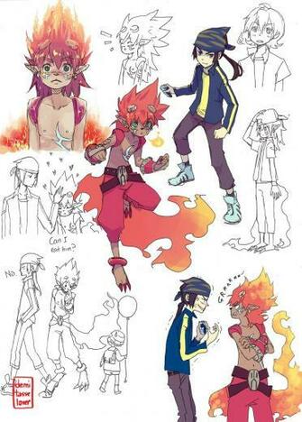 Flamon Sketch Dump By Demitasse Lover Space