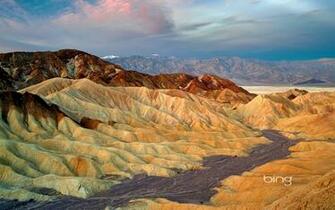 Photos Nature California Usa Death Valley National Park Zabriskie