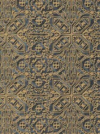 Moresco In Black Gold Fortuny