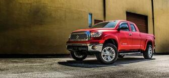 Desktop Wallpaper Toyota Tundra Wrap Red Devolro