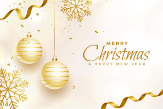Gold Christmas Wallpaper