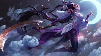 Diana Lunar Goddess League Of Legends HD Wallpaper Lol Girl Skin