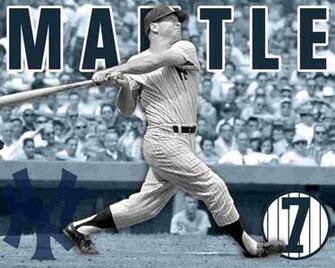 Mickey Mantle Wallpaper Baseball Sport