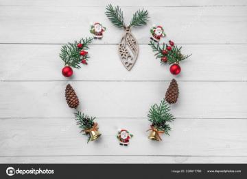 Christmas Round Frame Wallpaper Teahub Io