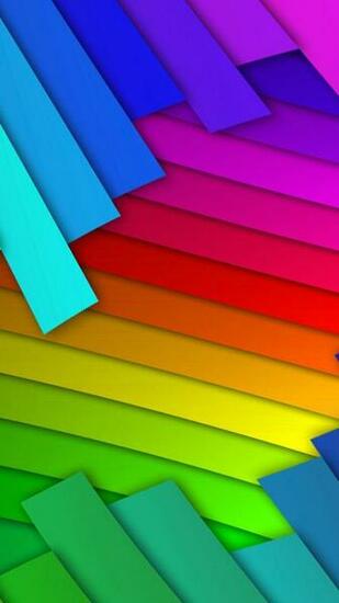 Samsung Htc Colorful Stripes Rainbow Android Wallpaper