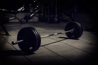 Desktop HD Weightlifting Background Image Wallpaper