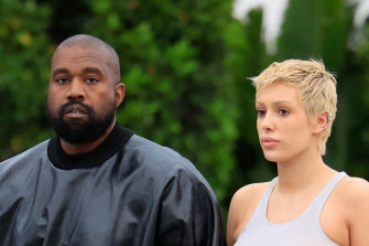 Kanye West And Bianca Censori Turn Heads With Bold Shoe Choice At Dubai Wallpaper