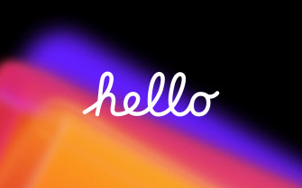 Hello Wallpaper 4k Apple Event Gradient