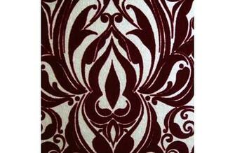 Laurence Llewelyn Bowen Wallpaper Sample Vintage Red