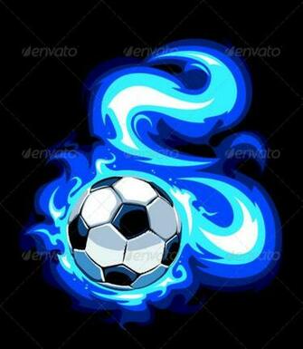 Item Background Ball Black Blue Burning Cold Competition Fire