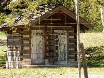 Rustic Old West Outhouse By Damselstock
