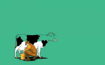 Cute Cow Wallpaper