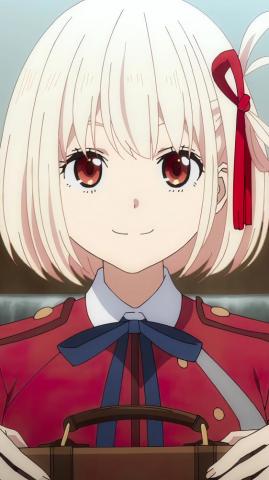 Lycoris Recoil Chisato Nishikigi Takina Inoue 4k Wallpaper iPhone