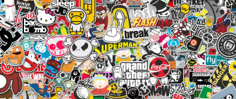 Top Aesthetic Stickers Wallpaper Full HD 4k To Use