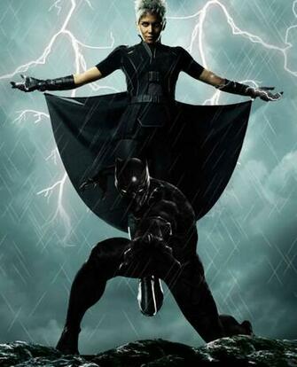 Wakanda S King And Queen By Arkhamnatic