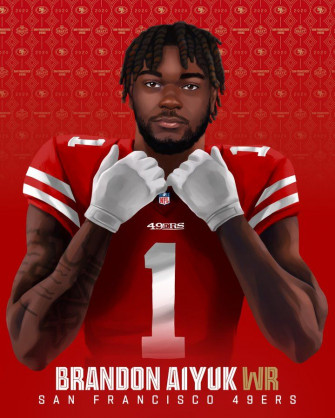 The 49ers Traded Up To Land Asufootball Wr Brandon Aiyuk The2era Wallpaper