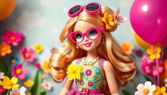 Cute Barbie Doll Wallpaper For