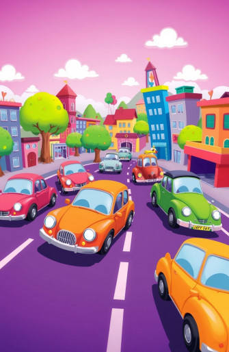 Wallpaper Cars Cartoon