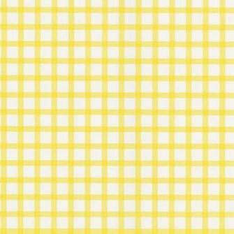 Ng63847 Yellow Checkered Pattern Gingham Brewster Wallpaper