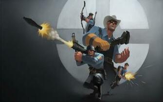 Tf2 Blu Wallpaper By Matt2010 Fan Art Games