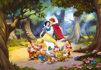 Snow White And The Seven Dwarfs Wallpaper