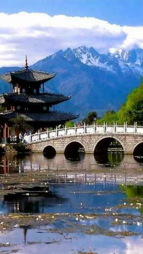 Chinese Bridge iPhone Wallpaper HD