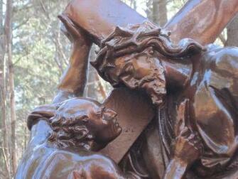Jesus Christ Carrying The Cross Wallpaper We Have Seen Agony
