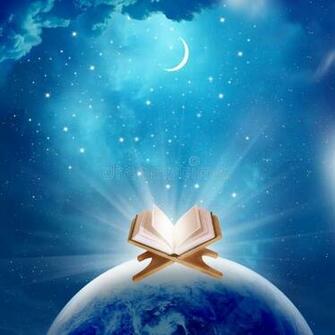 Ramadan Kareem Background Quran On A Wooden Book Stand Ad