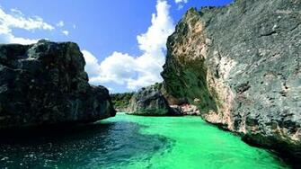 Bay In The Dominican Republic Wallpaper Beach