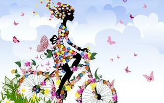 Sky Clouds Spring Seasons Wallpaper