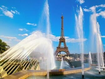 Eiffel Tower Paris France HD Wallpaper
