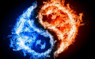 Fire And Water Wallpaper