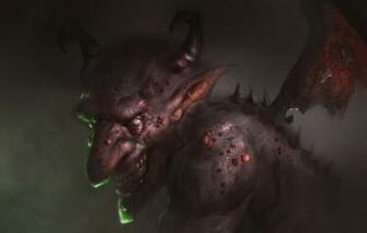Wallpaper Wings Art Horns Evil The Devil Imp Image For