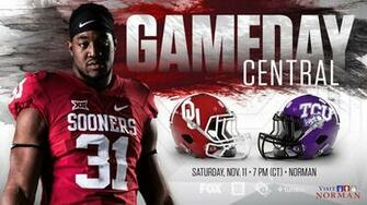 Gameday Central Ou Vs Tcu University Of Oklahoma