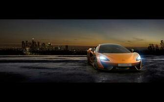 Mclaren 570s Orange Wallpaper