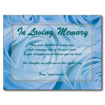 In Loving Memory Background Of Those