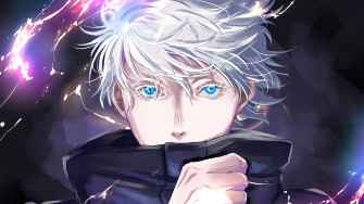 Satoru Gojo Jujutsu Kaisen Anime Wallpaper iPhone Phone 4k 5590e
