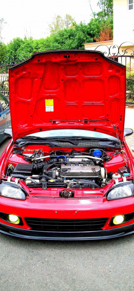 Honda Civic Eg Hatch iPhone Wallpaper