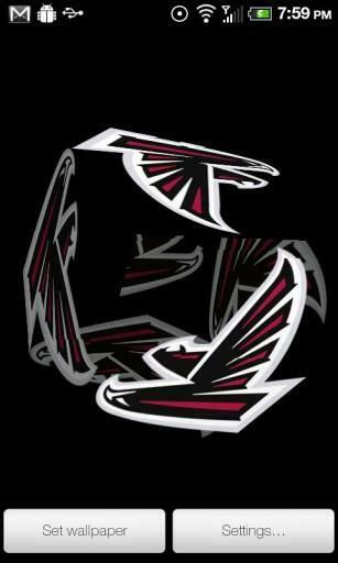 Bigger Falcons Live Wallpaper Pro For Android Screenshot