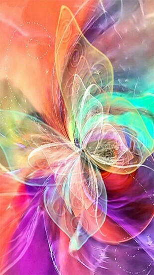 Abstract Butterfly Wallpaper