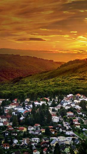 Austrian Sunset HD Wallpaper For Droid Razr HDwallpaper Net