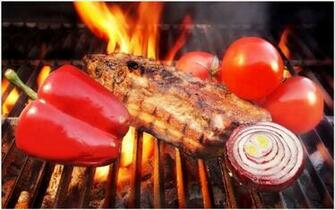 Bbq Meat Food Grilling Wallpaper