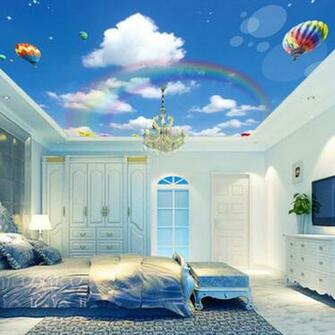 3d 5d 8d HD Photo Wallpaper Custom Ceiling For