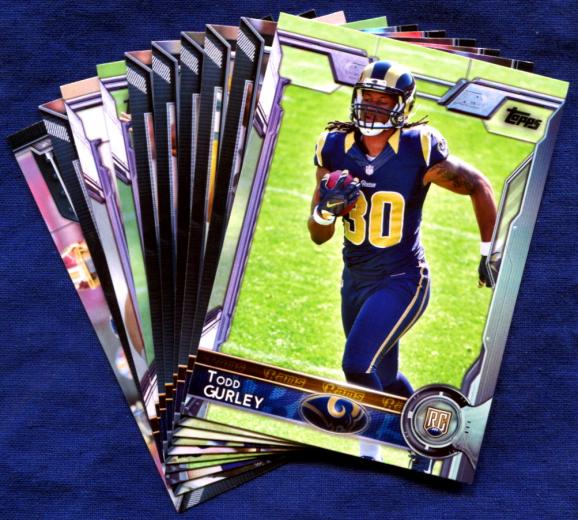 Topps St Louis Rams Nfl Football Card Team Set