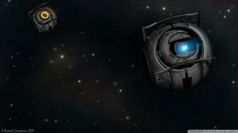 Portal Wheatley In Space Ultra HD Desktop Background Wallpaper