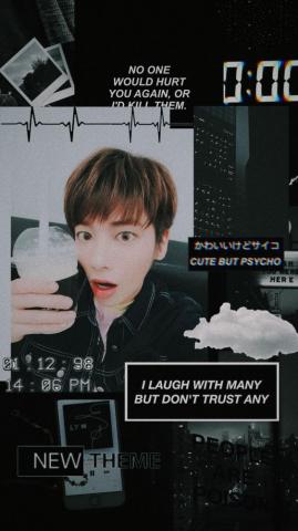Taehyun Wallpaper Black Aesthetic Kpop Txt